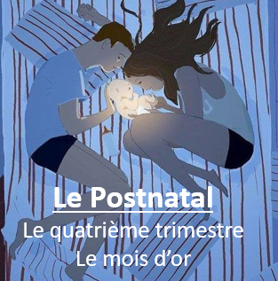 Le postnatal \ Le 4e trimestre de la grossesse, \ Le mois d'or. Atelier en ligne sur la période postnatale